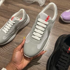Men's Gray Cup Sneakers